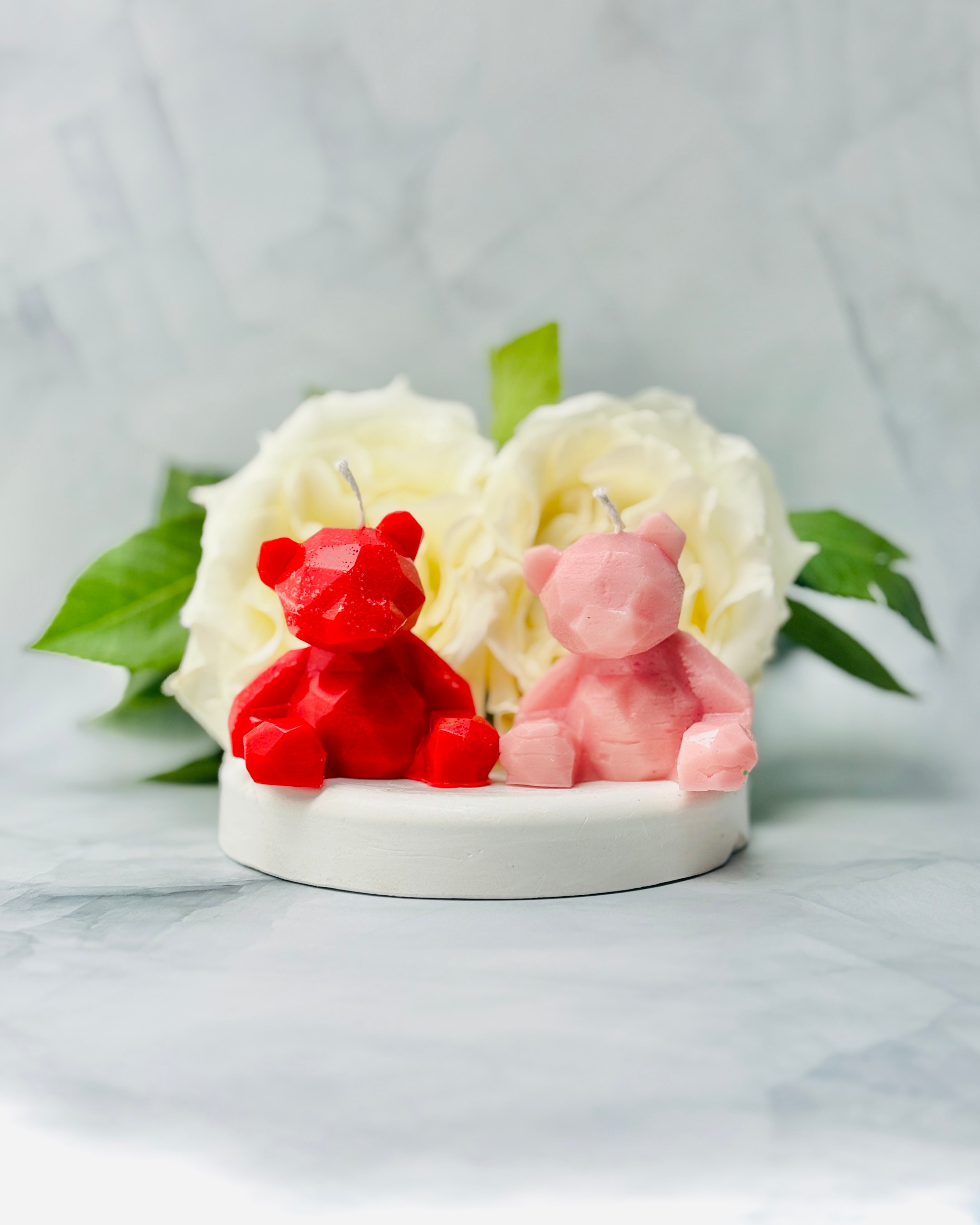 Love Bear Valentines Day Candle (Scented)