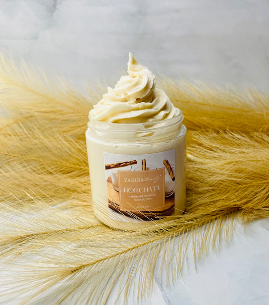 Horchata Whipped Body Butter, Natural Organic Body Butter, Shea Butter, Natural Moisturizer