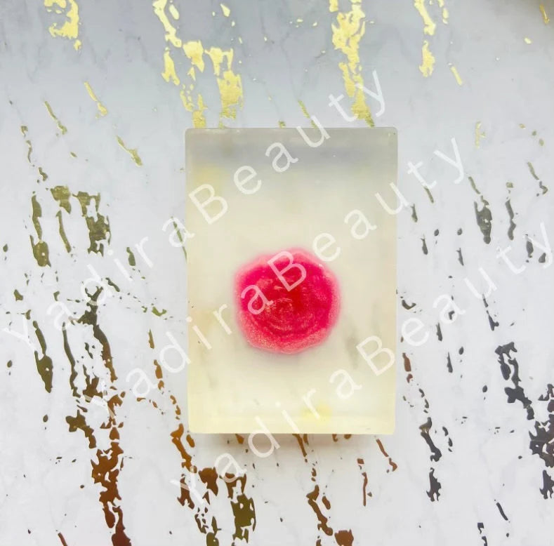 Valentine’s Rose Soaps