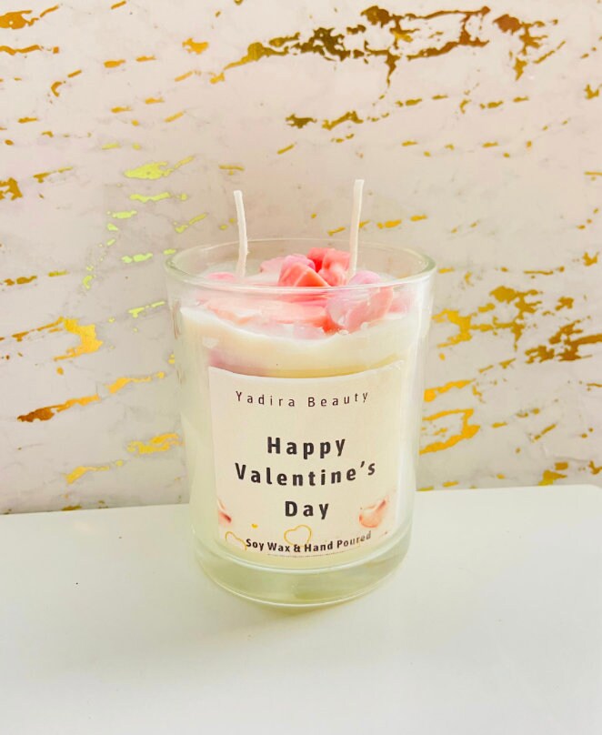 Valentines Day Soy Wax Candle