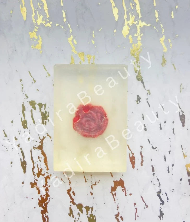 Valentine’s Rose Soaps