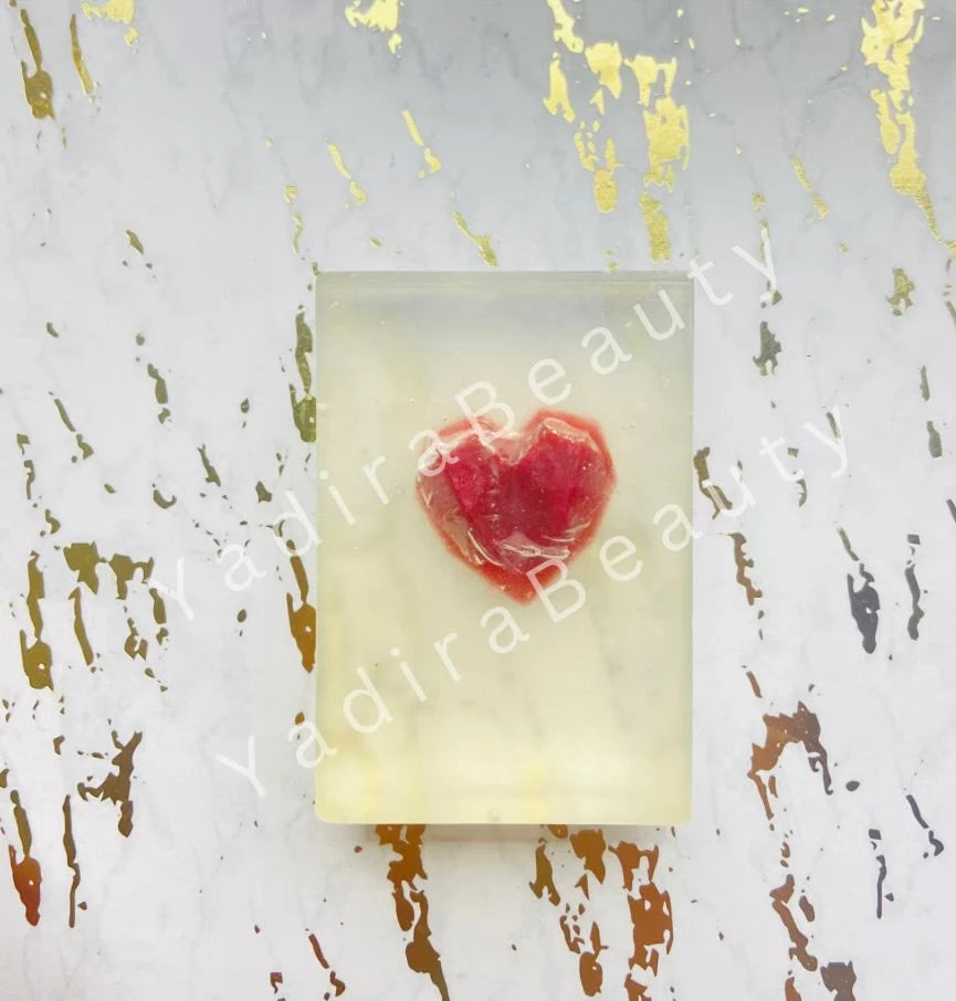 Valentine’s Rose Soaps
