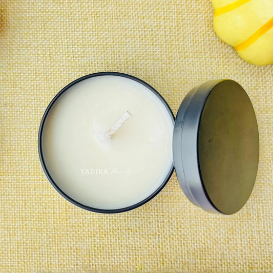 Orange Blossom Scented Soy Wax Candle