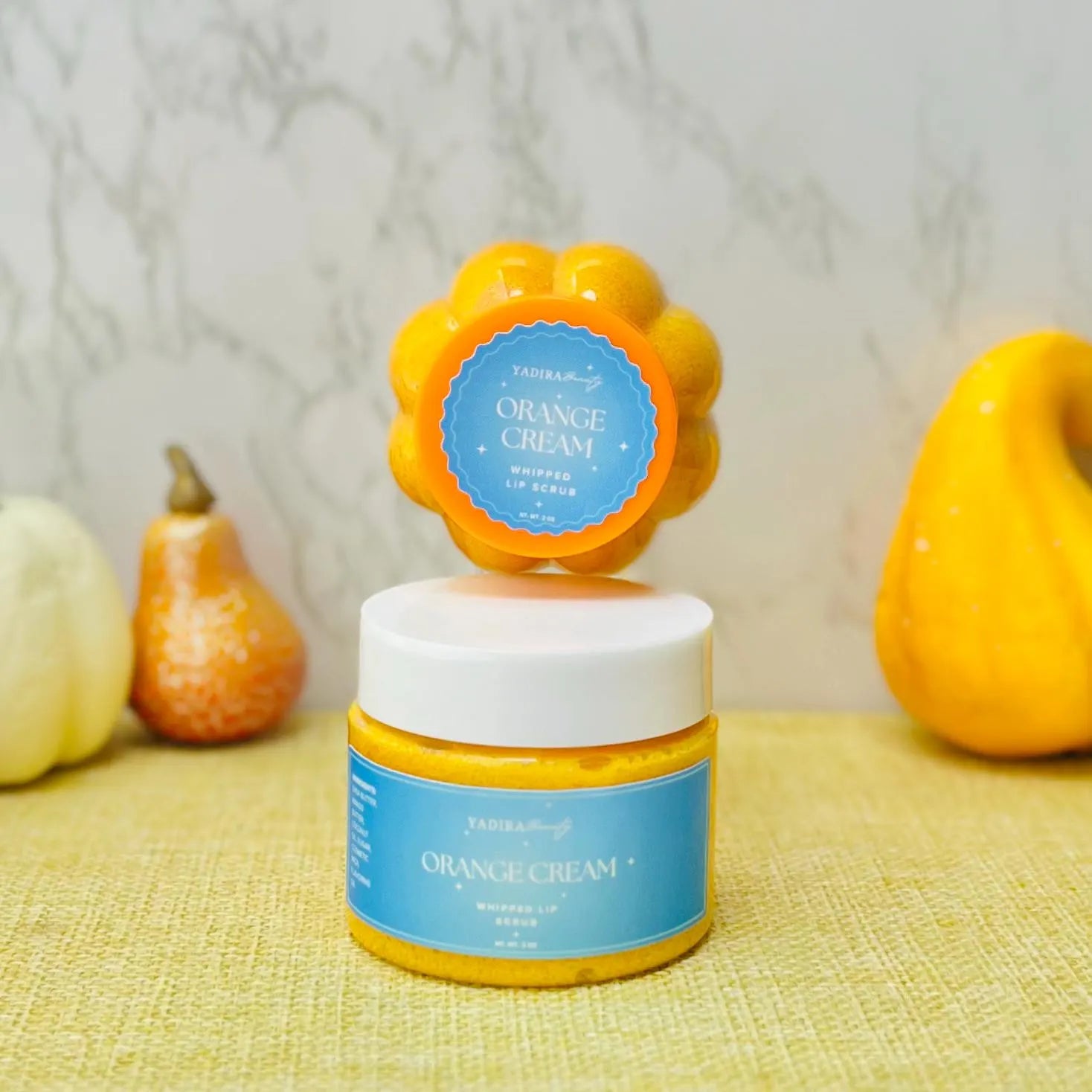 Orange Cream Whipped Lip Scrub