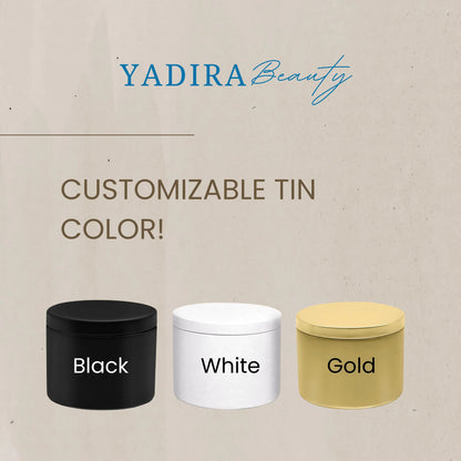 Vanilla Bean Scented Soy Wax Candle