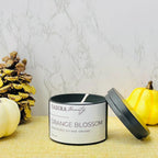 Orange Blossom Scented Soy Wax Candle