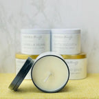 Orange Blossom Scented Soy Wax Candle