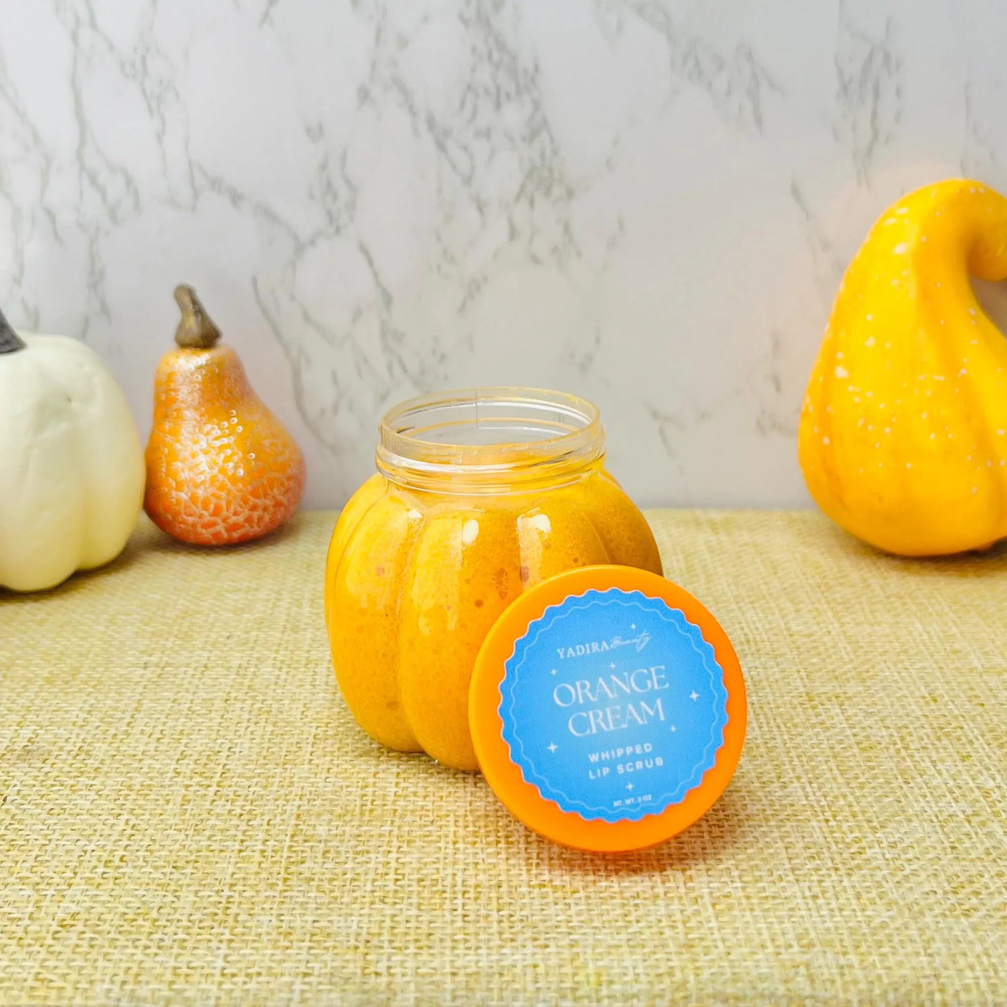 Orange Cream Whipped Lip Scrub