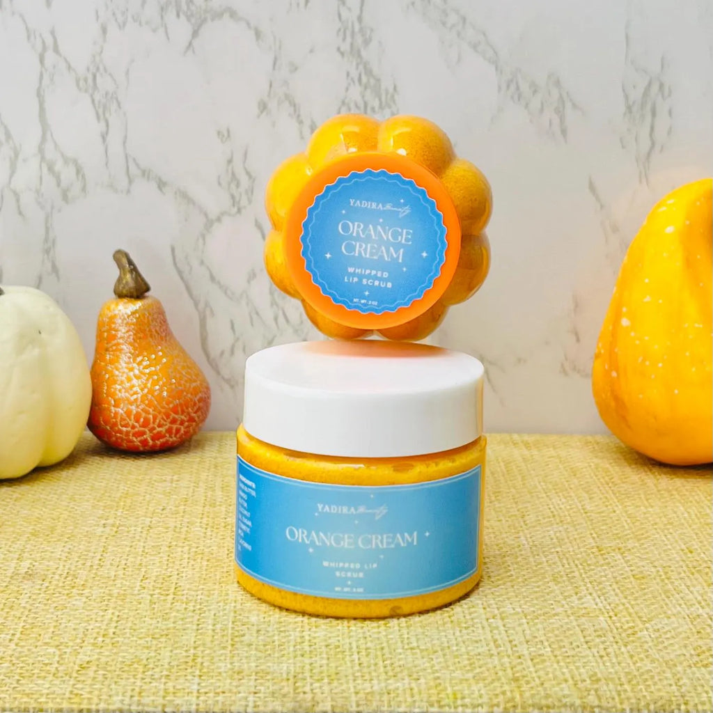Orange Cream Whipped Lip Scrub