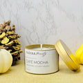 Café Mocha Scented Soy Wax Candle