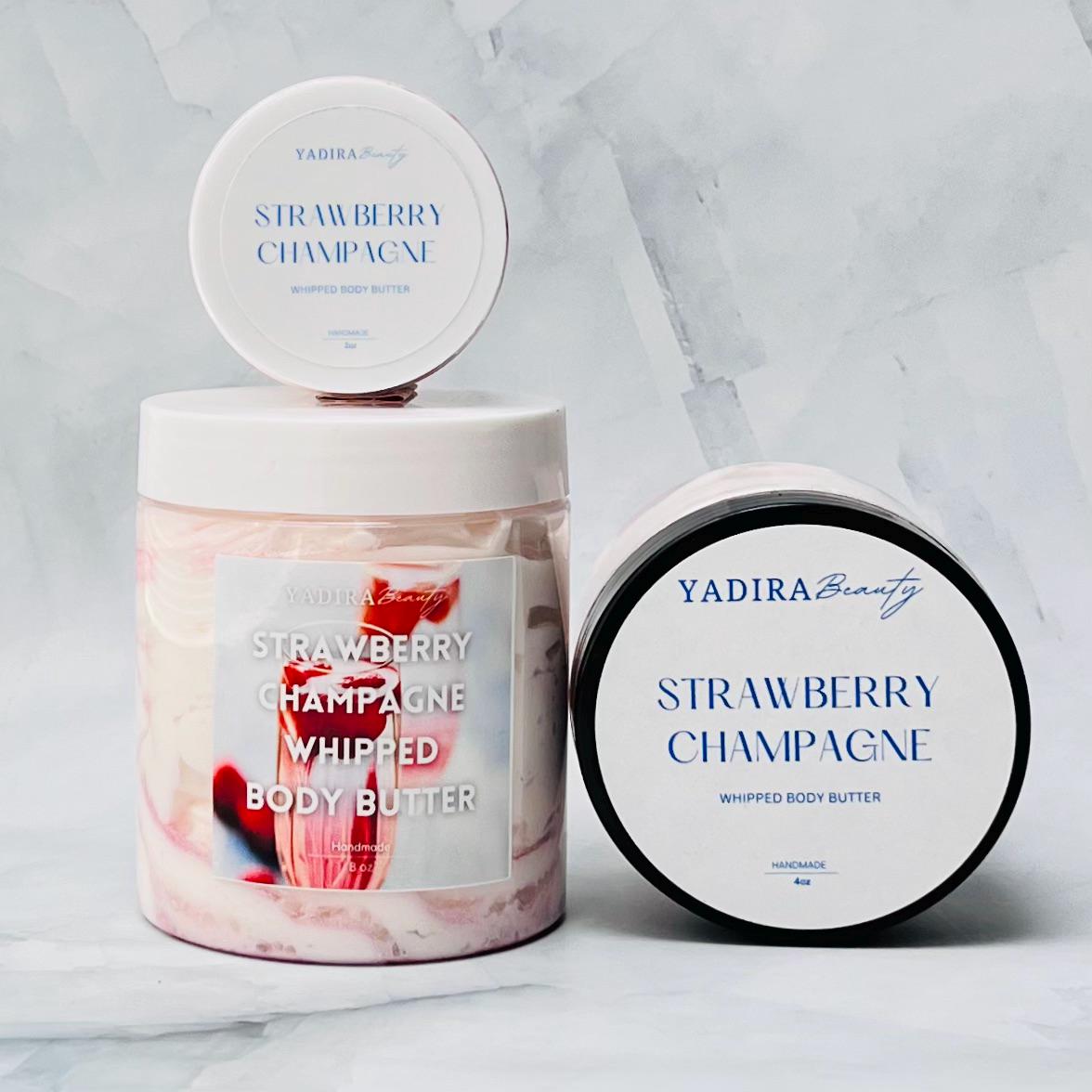 Strawberry Champagne Whipped Body Butter
