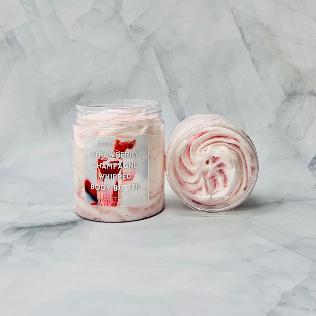 Strawberry Champagne Whipped Body Butter
