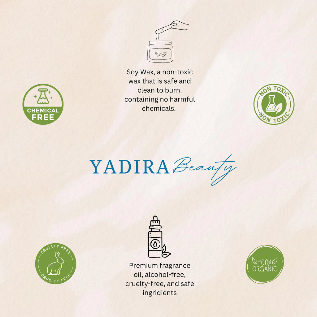 Valentine's Rossete Bear Soy Wax Scented Candle