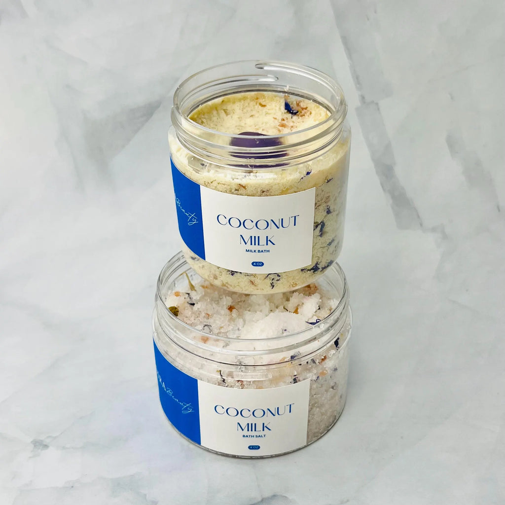 Coconut Milk Scented—Milk Bath & Bath Salt