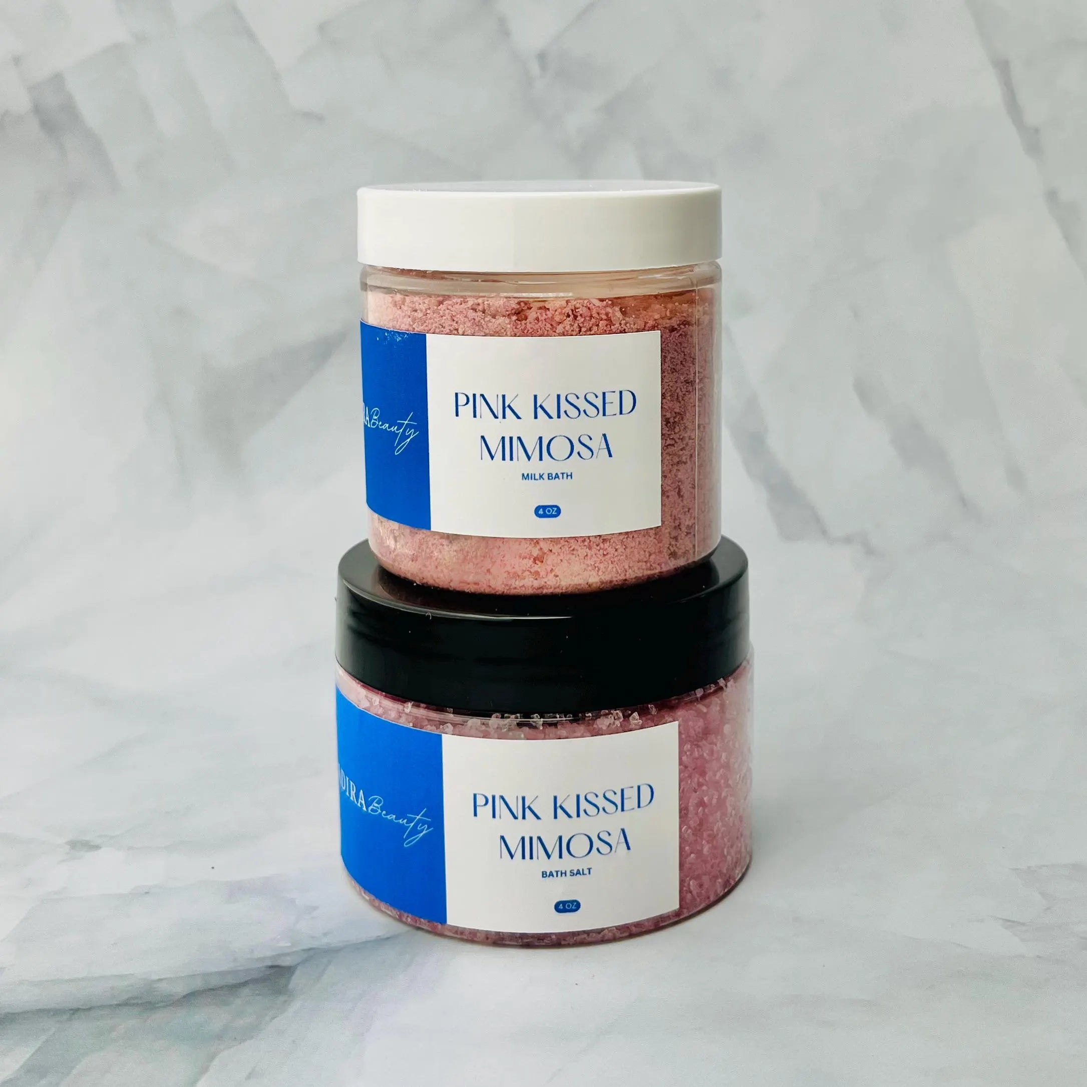 Pink Kissed Mimosa Scented—Milk Bath & Bath Salt