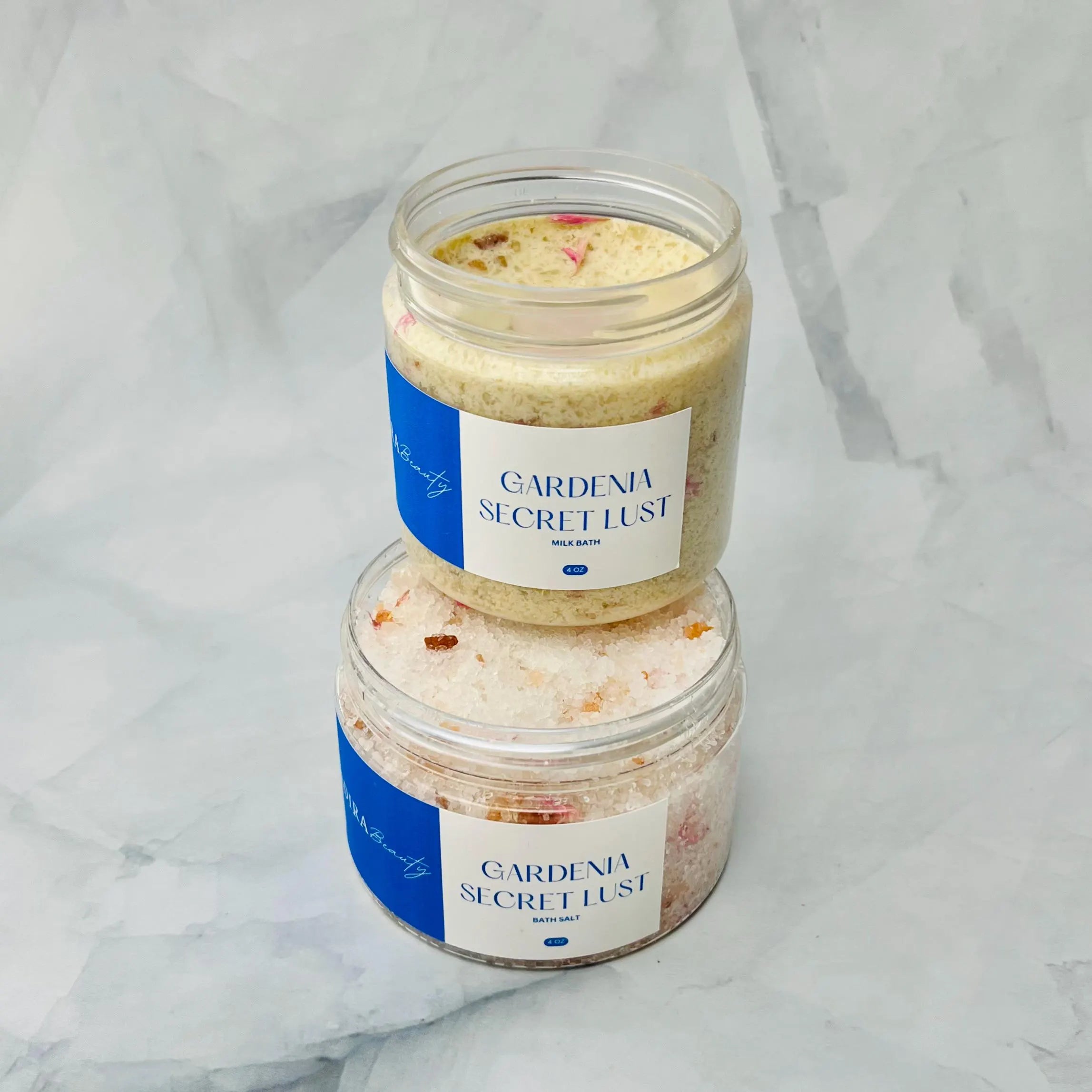 Gardenia Secret Lust Scented—Milk Bath & Bath Salt