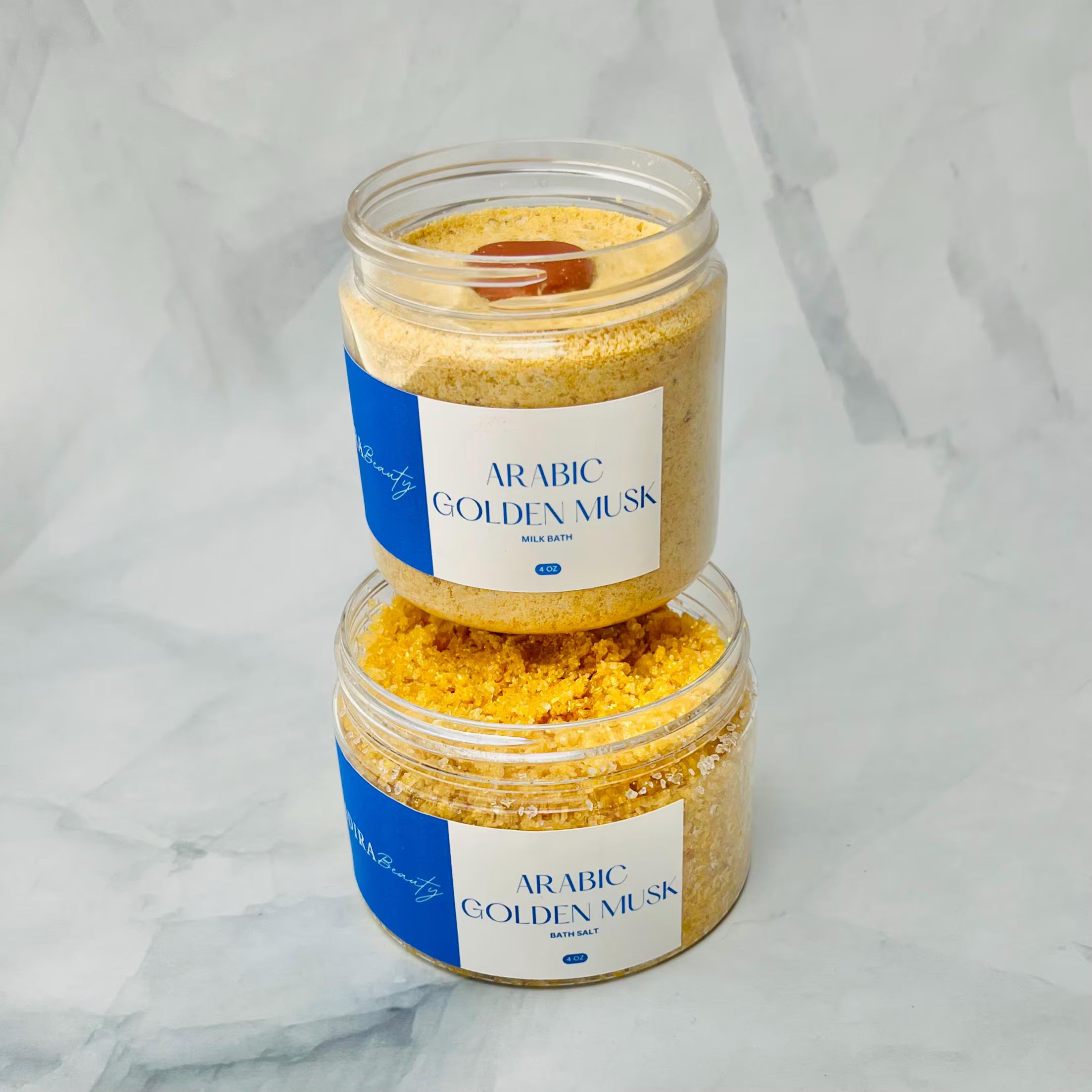 Arabic Golden Musk Milk Bath & Bath Salt Set