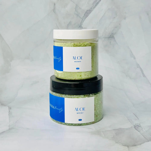 Aloe Scented—Milk Bath & Bath Salt