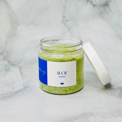 Aloe Scented—Milk Bath & Bath Salt